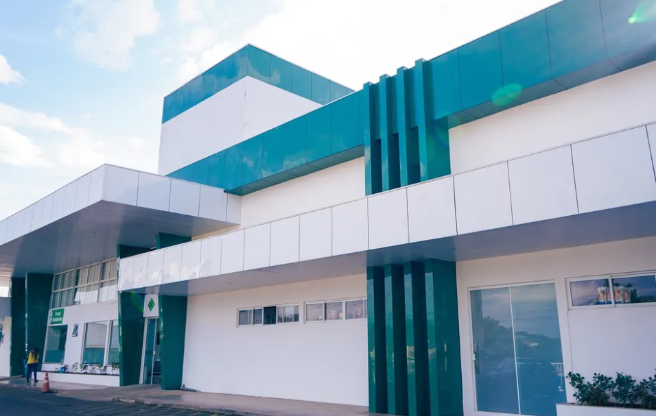 Hospital Frei Bruno, em Xaxim — Foto: Hospital Frei Bruno/Divulgação