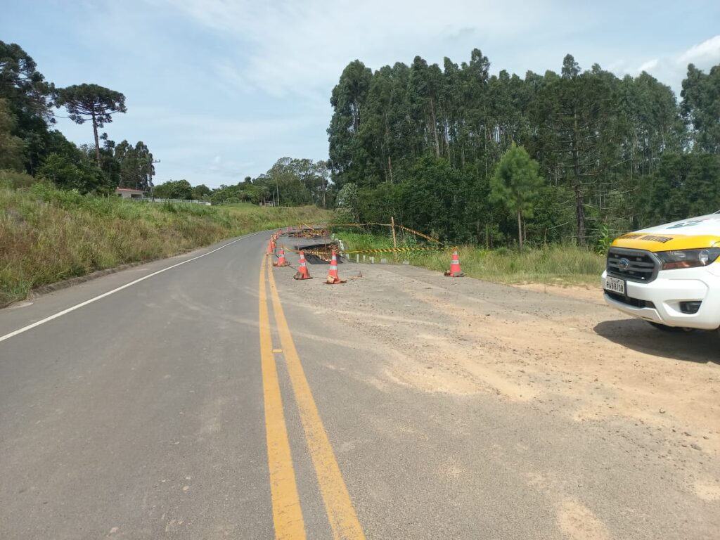 Foto: Divulgação /PMR - SC-477 - Iracema/ Itaiópolis - 29-12-2023