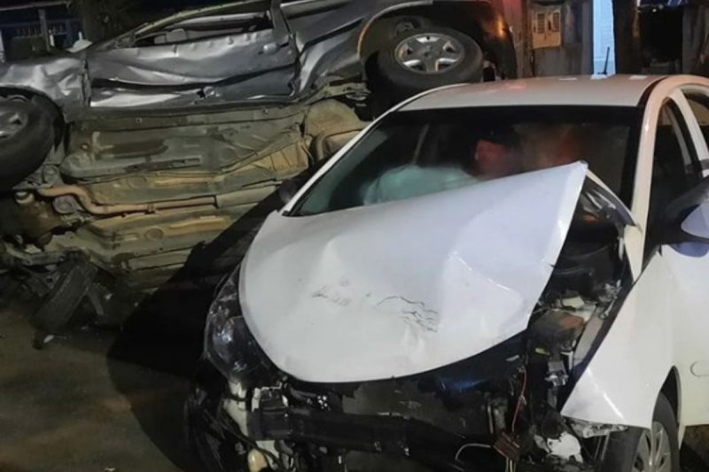 Confusão aconteceu no primeiro dia do ano em Itapoá – Foto: PM/Reprodução/ND