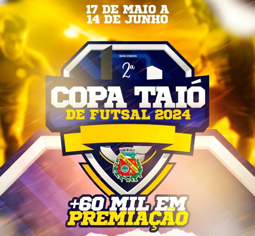 Vem aí a 2ª Copa Taió de Futsal: Prepare-se para a Emoção!