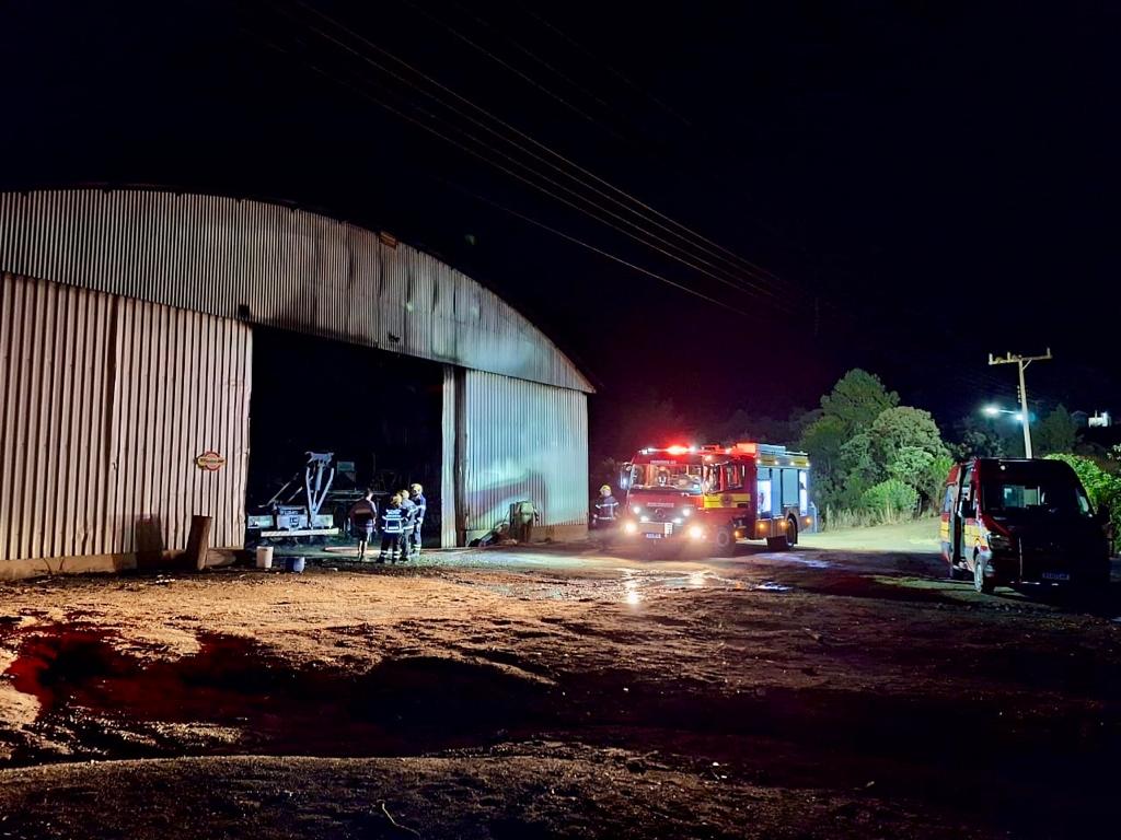 Foto: Bombeiros Militar de Mafra.
