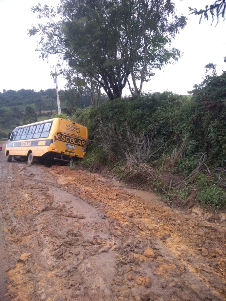 Estrada Geral Localidade São Pedro, interior de Itaiópolis.