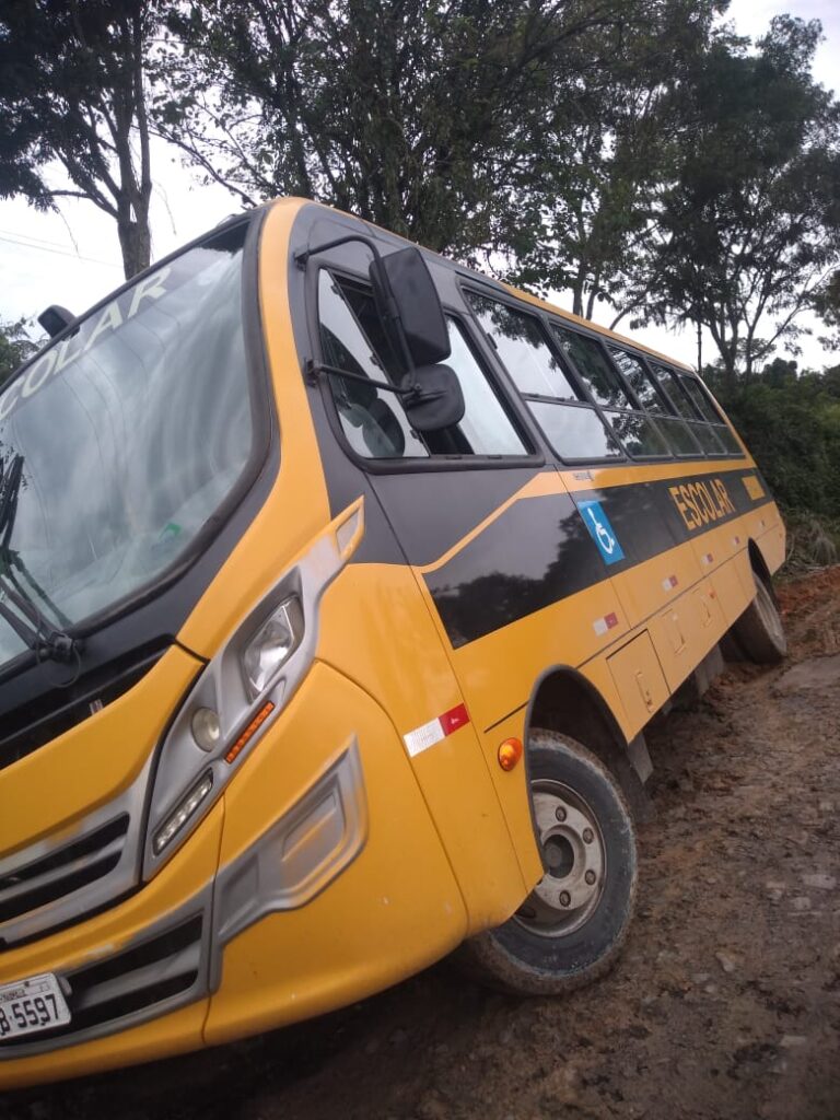 Estrada Geral Localidade São Pedro, interior de Itaiópolis.