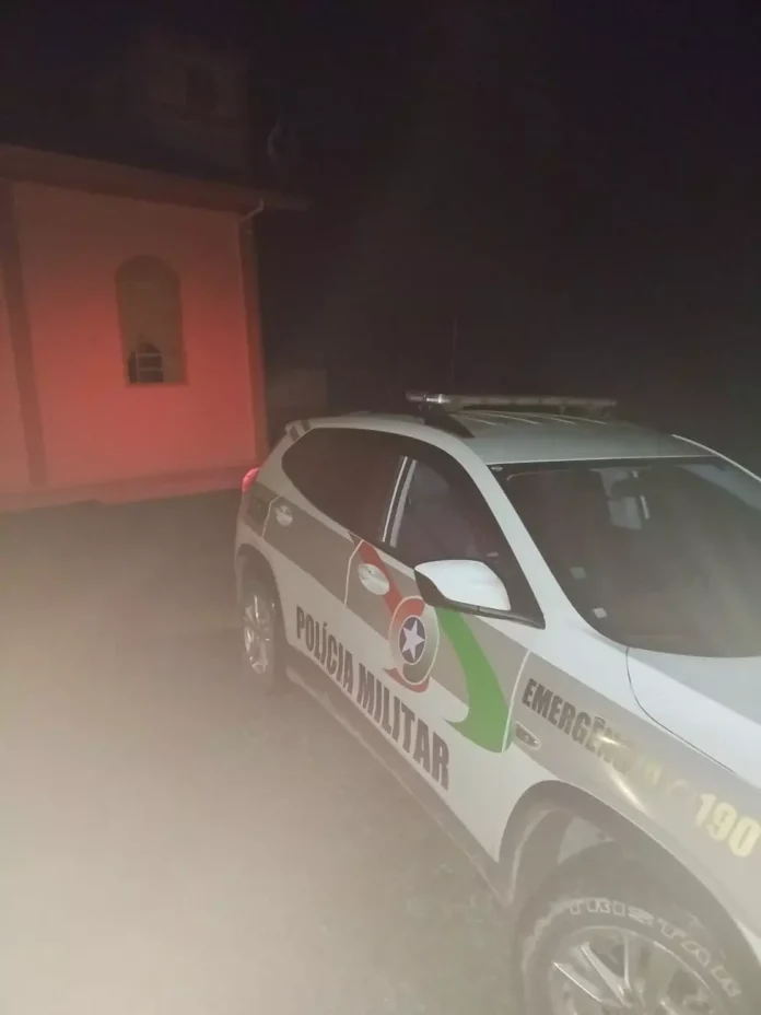 A foto original tirada por um policial em serviço/Divulgação
