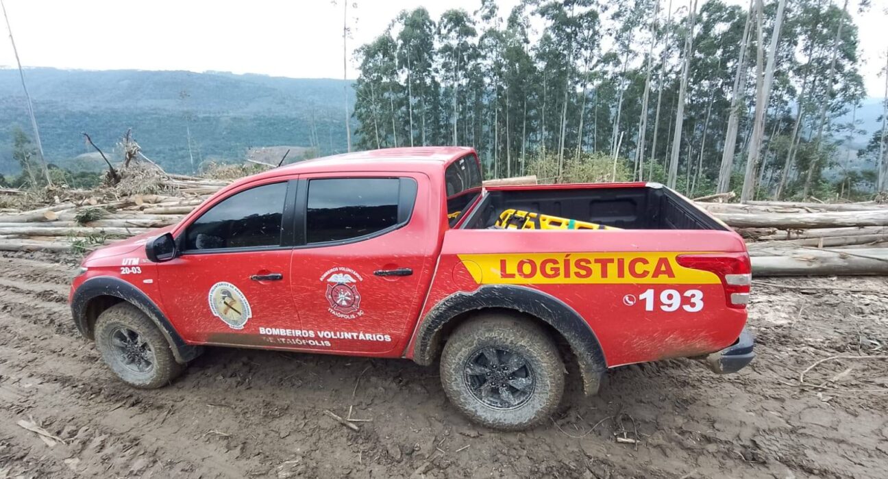 Foto: Bombeiros Voluntários de Itaiópolis/Reprodução D+News.