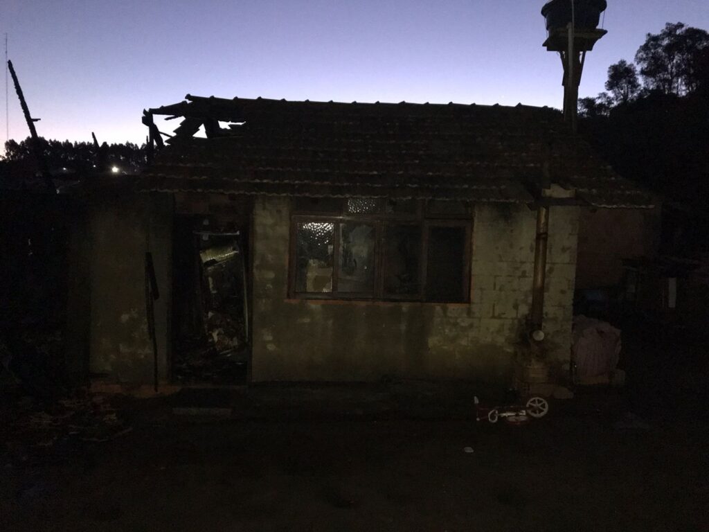 Foto: Bombeiros Voluntários de Itaiópolis.
