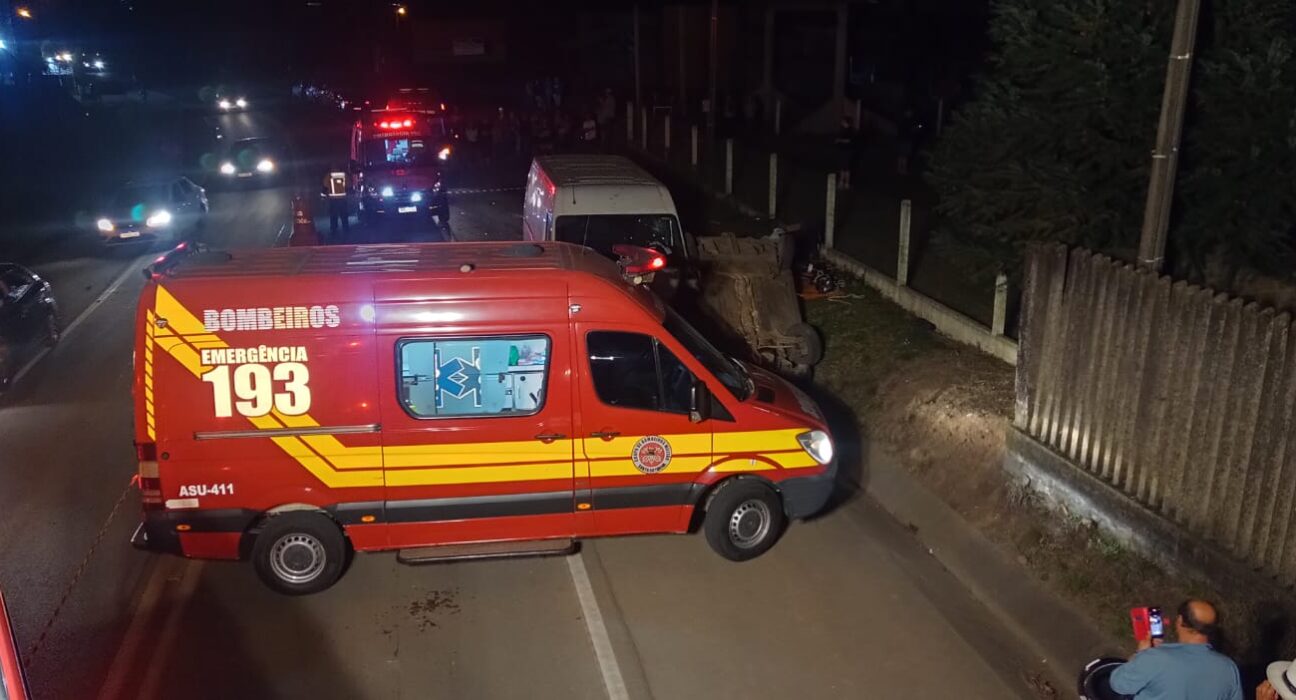 Foto: Bombeiros Militar de Fraiburgo / Reprodução D+News.