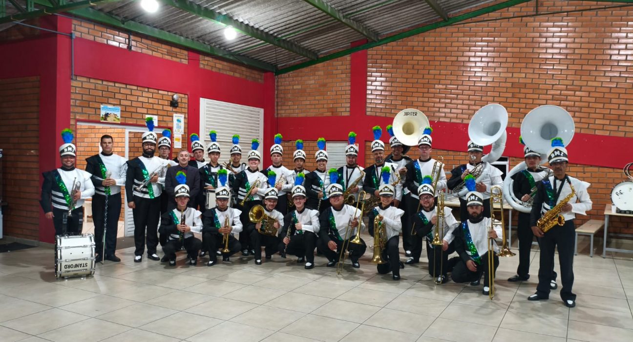 Banda Municipal de Itaiópolis celebra vitória no Campeonato Catarinense em Caçador