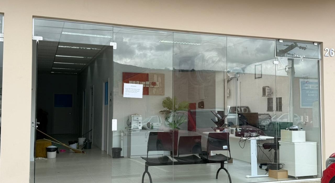 Fachada do novo CAPS de Presidente Getúlio, localizado ao lado da Unidade de Saúde do Centro.