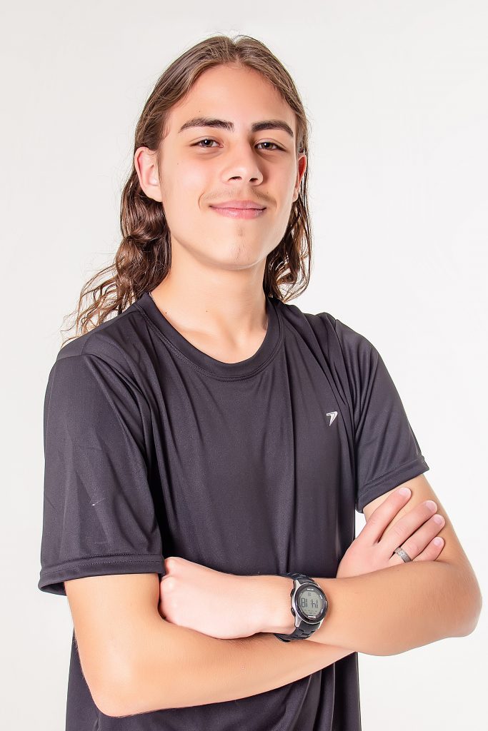 Vinícius Veiga, de 15 anos